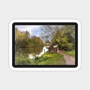 The Thames Path at Goring Digital Art Magnet