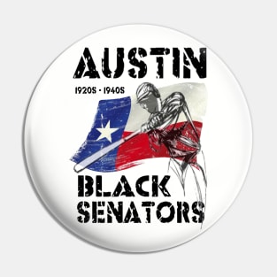 Austin Black Senators Pin