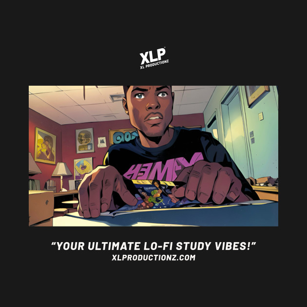 Ultimate Lo-Fi Study Vibes T-Shirt by XLP Distribution