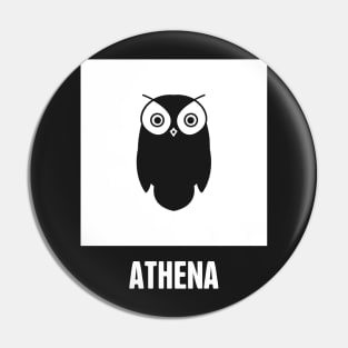 Athena | Greek Mythology God Symbol Pin