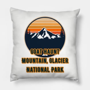 Goat Haunt Mountain, Glacier National Park Pillow