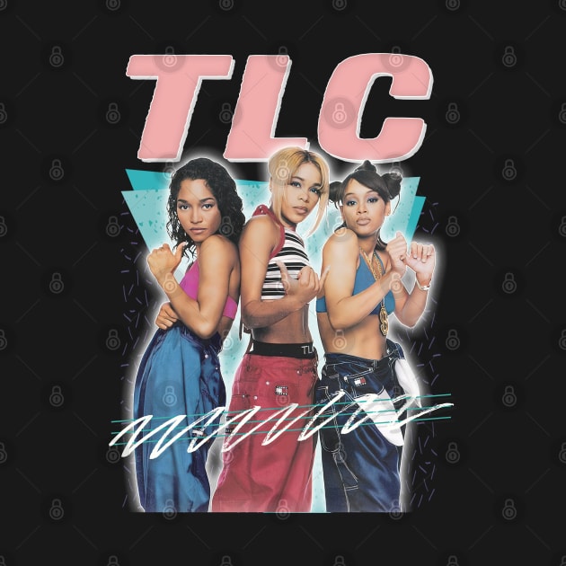 TLC \/\/ 90s Aesthetic Fan Art Design by DankFutura