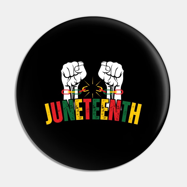 Juneteenth Pin by EyesArt