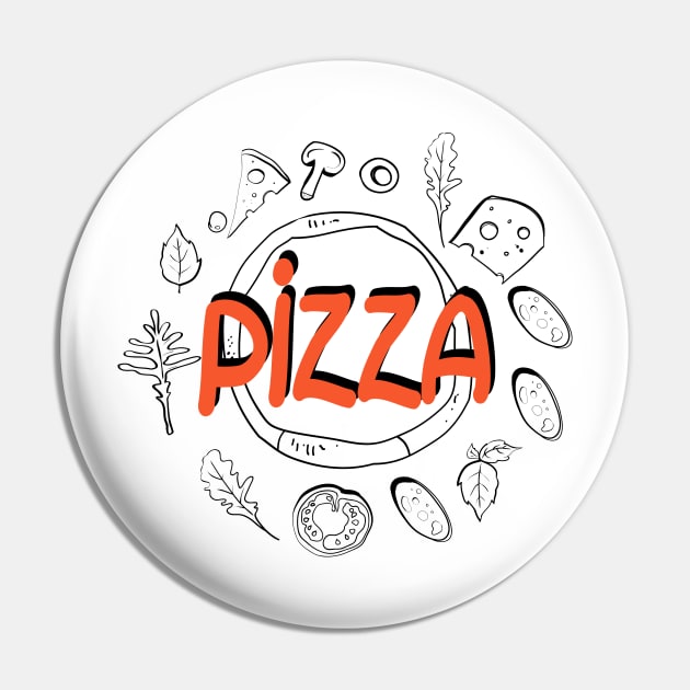 PizzaTime Pin by kdegtiareva