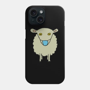 Anti-Mask Mask-Wearing Sheep Phone Case