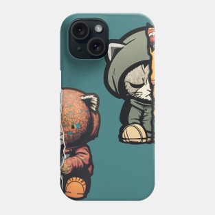 Street Cat Street Art Phone Case