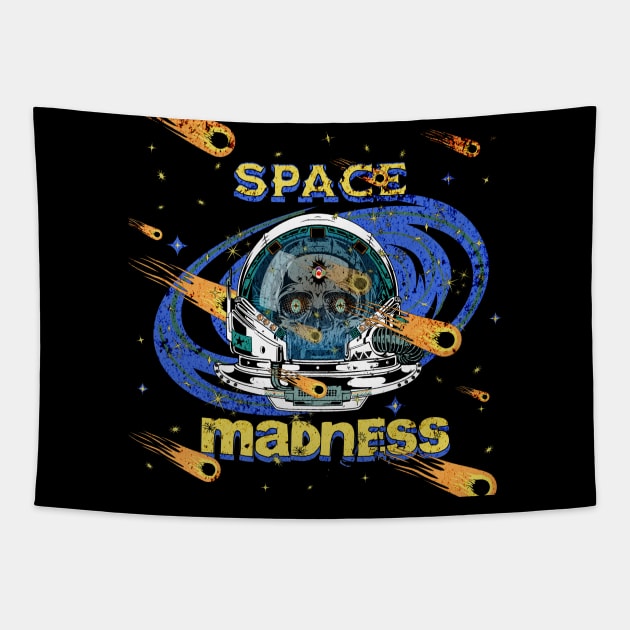 Space Madness (Sodium) Tapestry by Sapient House