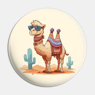 Camel Desert Pin