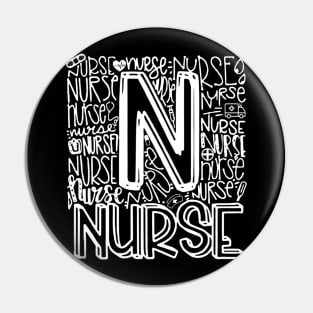 Nurse Typo Shirt Pin