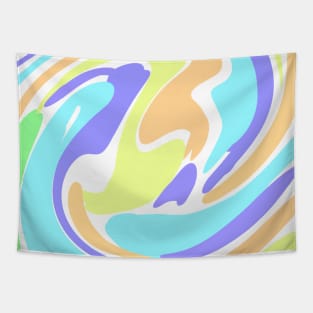 Colorful watercolor abstract texture art Tapestry