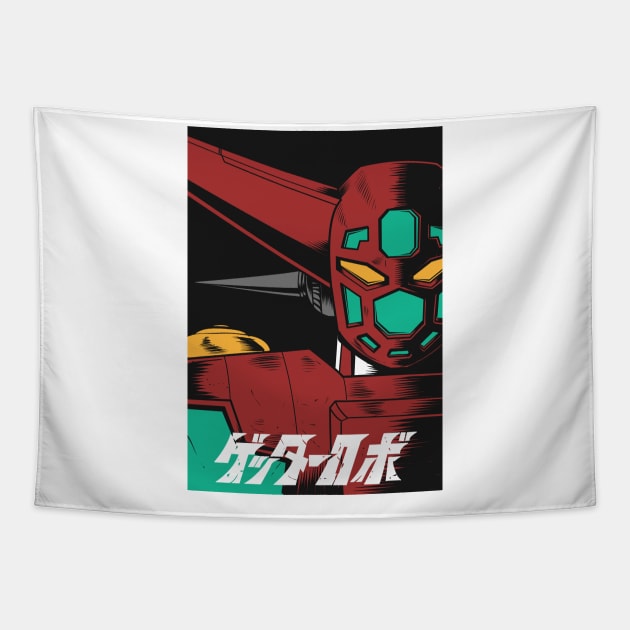 Getter Robo 1 Tapestry by WahyudiArtwork