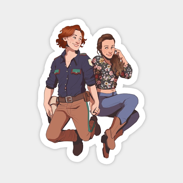 wayhaught Magnet by Dbenitez95