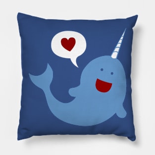 Narwhal 1st Pillow