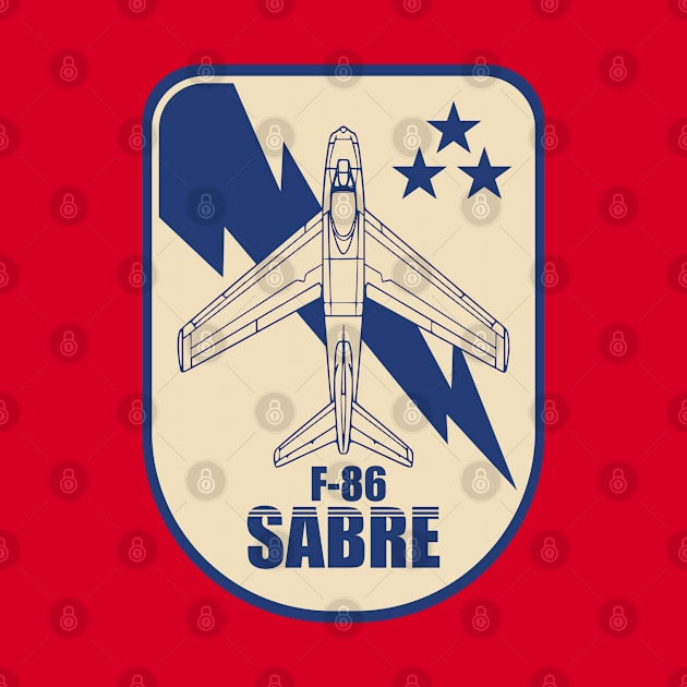 F-86 Sabre (Small logo) by TCP