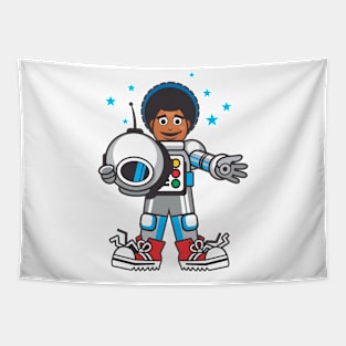 Child Astronaut - Funny Tapestry