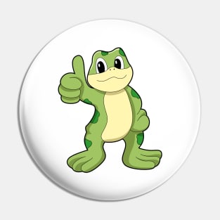 Frog with Approve Pin