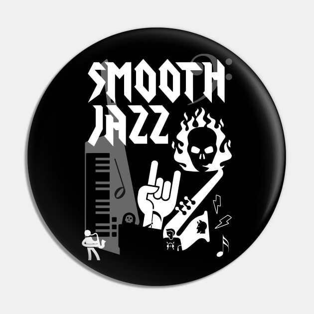 Funny Jazz Music Pin by Digital GraphX