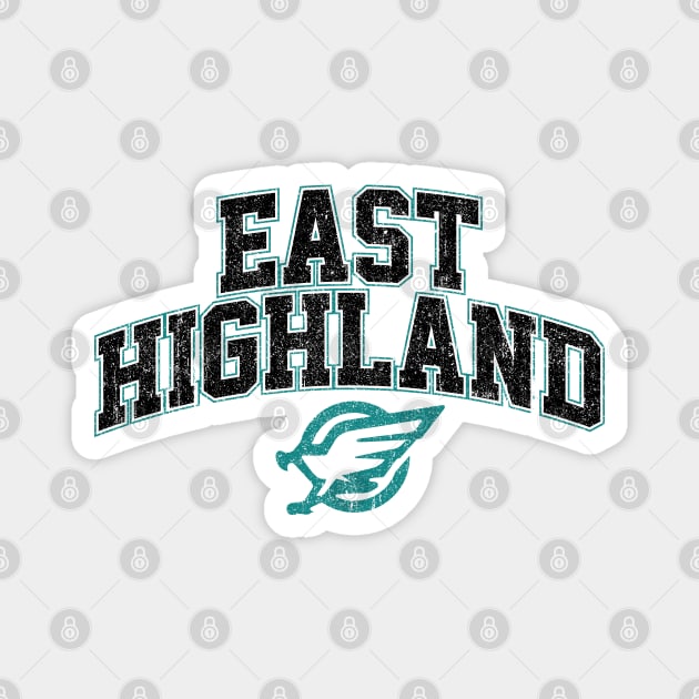 East Highland High School (Variant) Magnet by huckblade