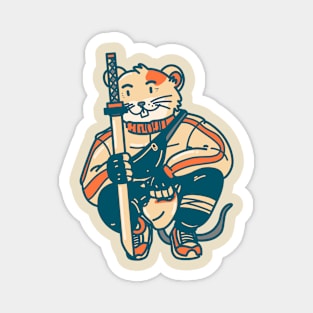 The cute samurai Magnet