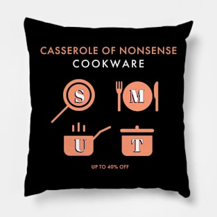 Casserole of Nonsense Pillow