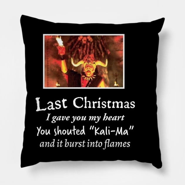 Indiana Jones Christmas Pillow by Digital GraphX