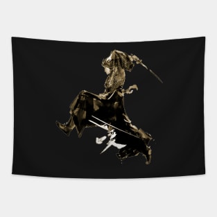 Swift samurai Gold Tapestry