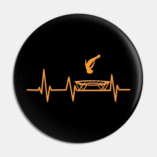 Trampoline Heartbeat Pin