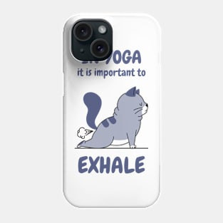 Funny Cat Yoga Phone Case