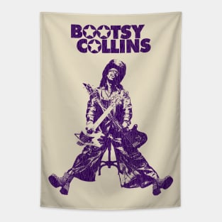 Retro Bootsy Collin 2 Guitar Tapestry