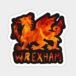 WREXHAM FIERY WELSH DRAIG GOCH III Magnet