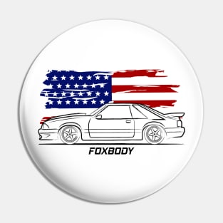 Fox Body Racing Stang Pin