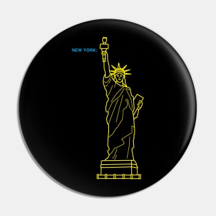 Hiker's Guide To New York Pin