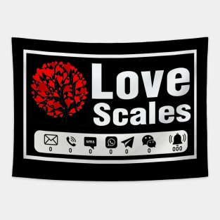 Love scales Tapestry