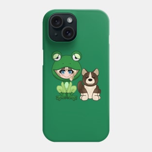 Frog Fiona and Plush Hewie Phone Case