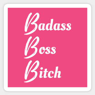 Boss bitch with a crown  Sticker for Sale by pneuf