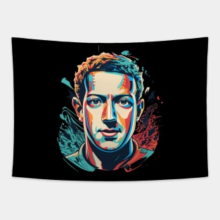 Mark Zuckerberg Tapestry