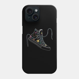 Virgo high tops - Pastel &amp; black Phone Case