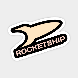 Rocketship Magnet