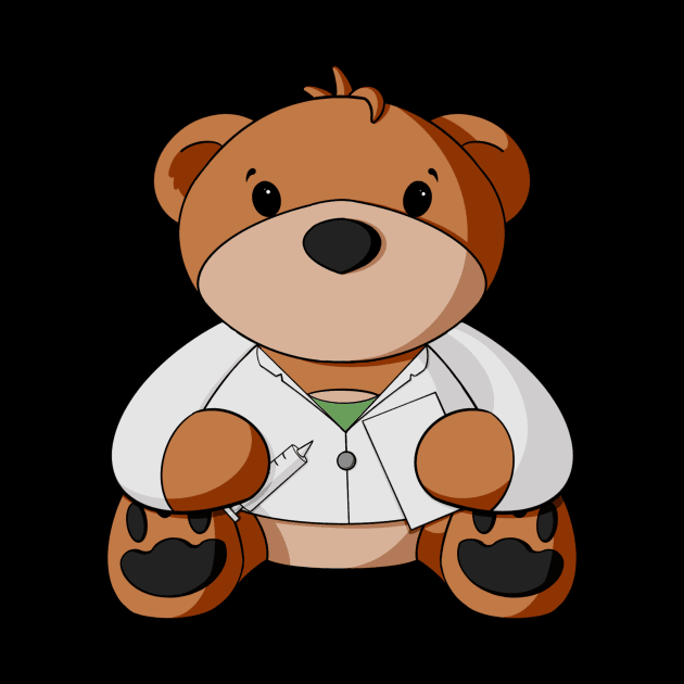 General Practitioner Doctor Teddy Bear by Alisha Ober Designs