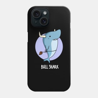 Bull Shark Funny Animal Pun Phone Case