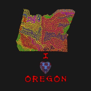 I Love Oregon T-Shirt