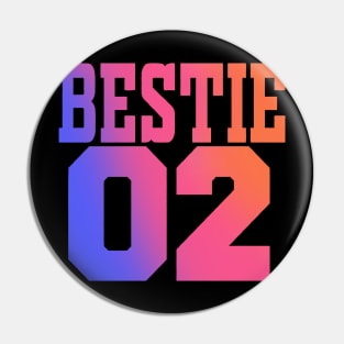 BESTIE 02 - Matching Pin