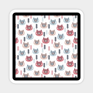 Lovely Pig Pattern Magnet