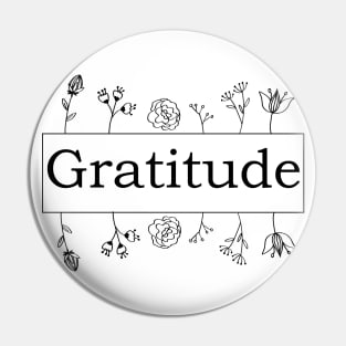 GRATITUDE Pin