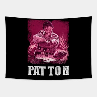 Warrior Wardrobe Chronicles Pattons T-Shirts, Channel General Pattons Spirit with Every Wear Tapestry