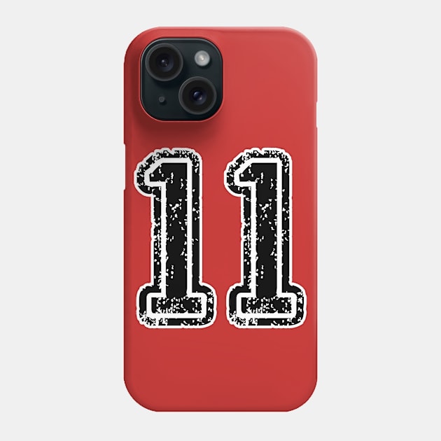 Lucky Number Eleven Phone Case by Scar