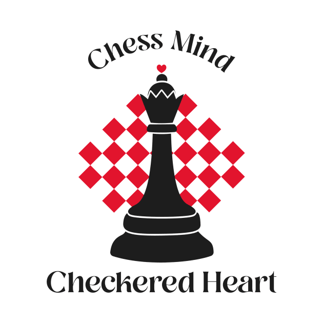 Chess Mind, Checkered Heart Chess by VOIX Designs