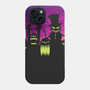 Monsters Background Phone Case