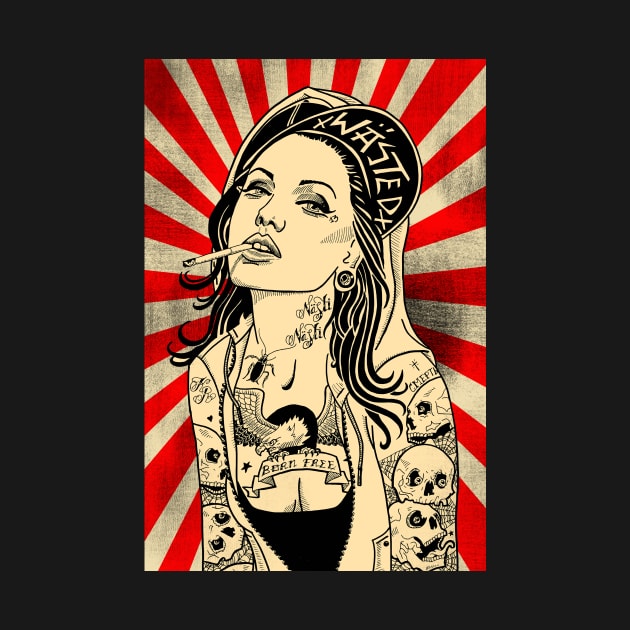 Tattoo Girl by Kingrocker Clothing