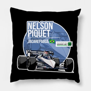 Nelson Piquet 1983 Jacarepagua Pillow